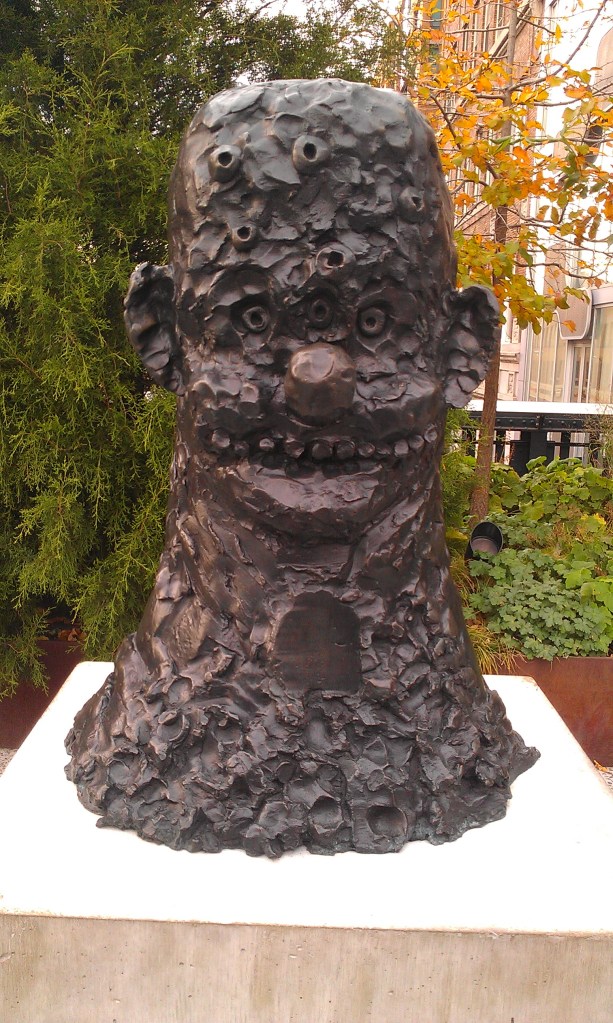 Liquor Store Attendant by George Condo