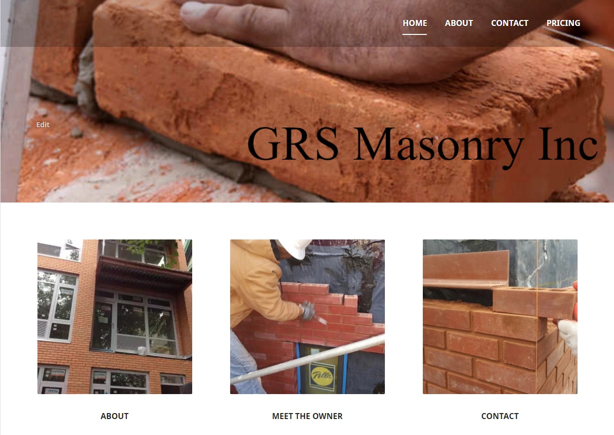 grs website sample