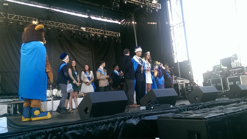 Our 2014 Fall Festival King and Queen, George C. and Hanna K.!