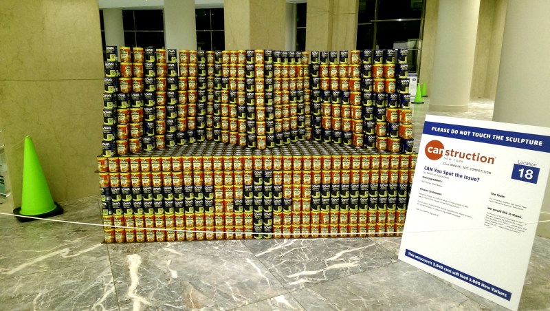 canstruction hunger