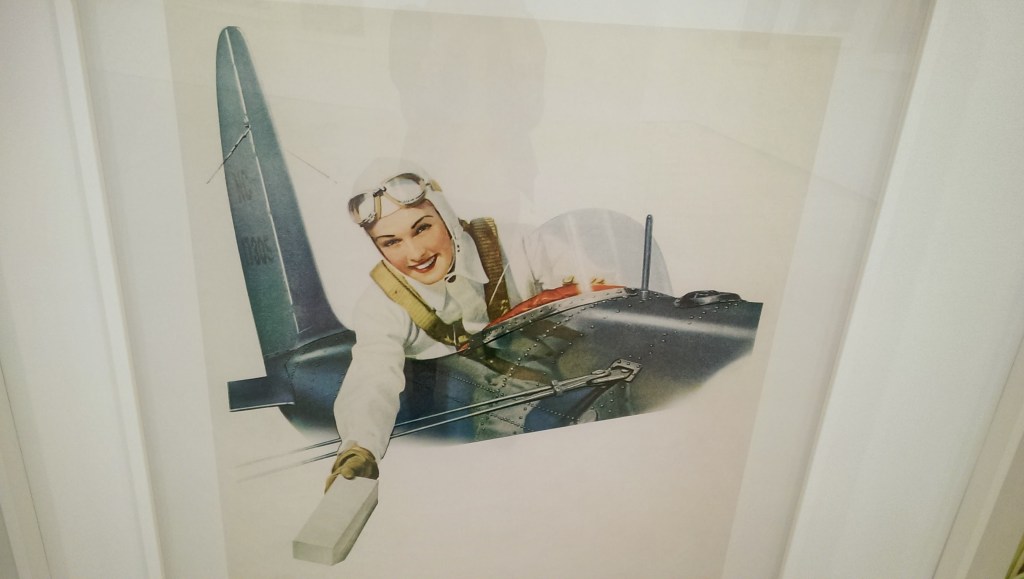 I'm glad Amelia Earhart was included in this exhibit :)