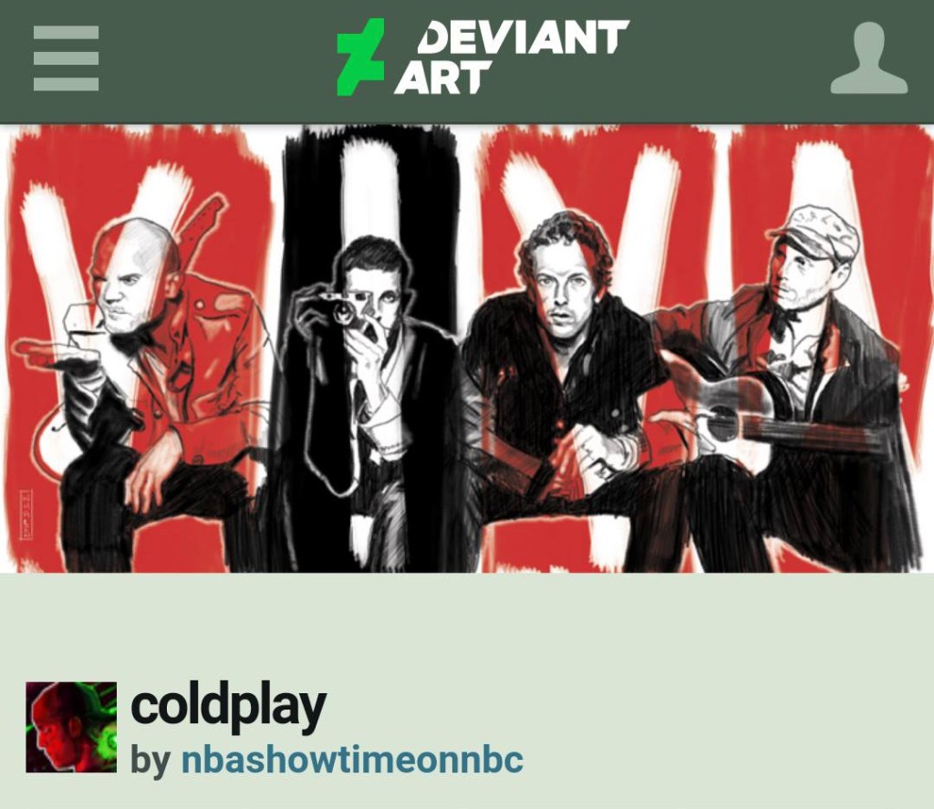 coldplay fan art