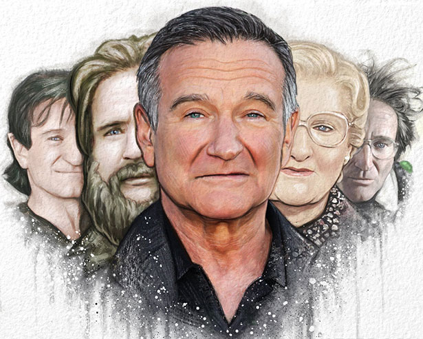 robin williams fan art