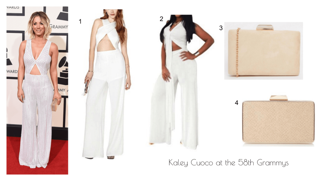 kaley cuoco 58 grammys