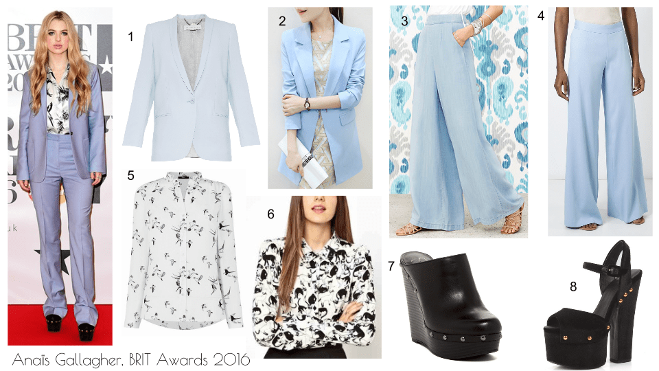 Anaïs Gallagher, Brit Awards 2016