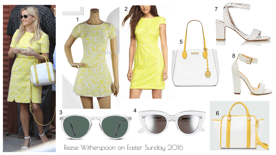 Reese Witherspoon on Easter Sunday 2016