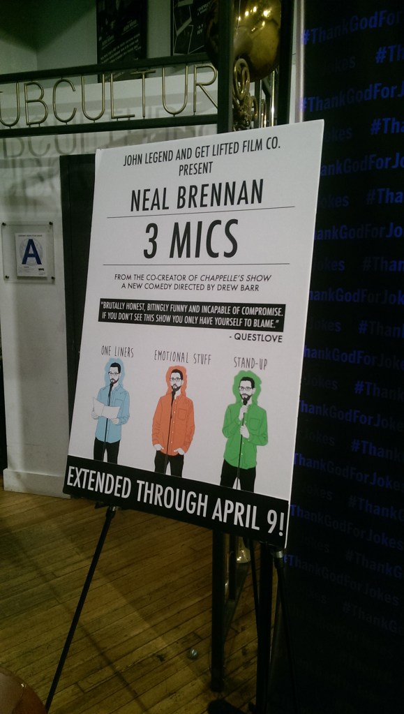 3 mics neal brennan lynn redgrave