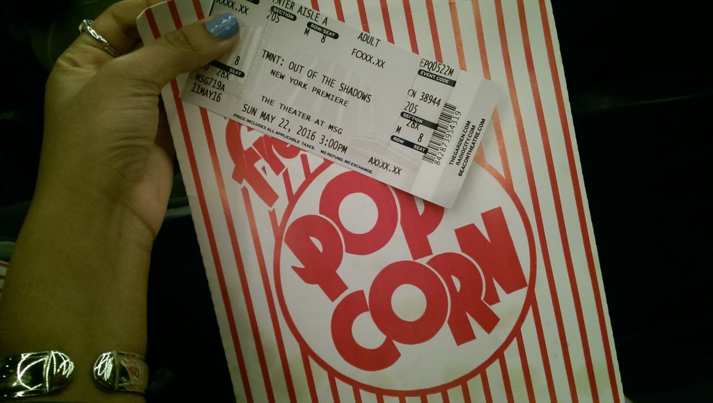 tmnt msg theater popcorn