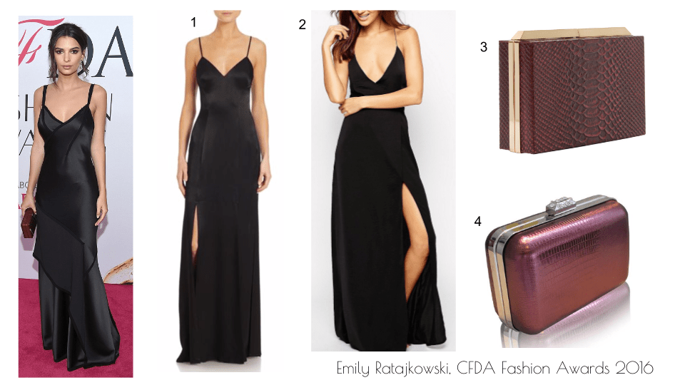 Emily Ratajkowski, CFDA Fashion Awards 2016