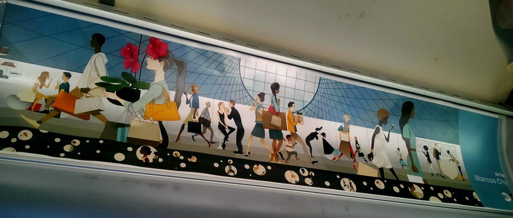 marcos chin Fulton Street, Beneath the Beautiful Blue