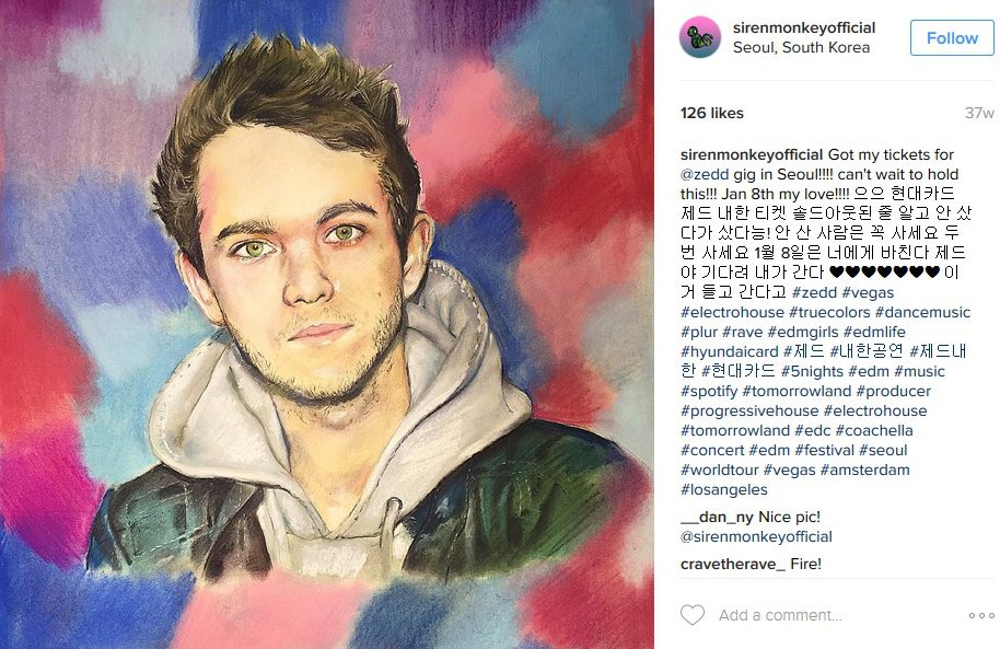 zedd fan art
