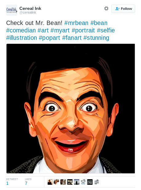 mr bean fan art