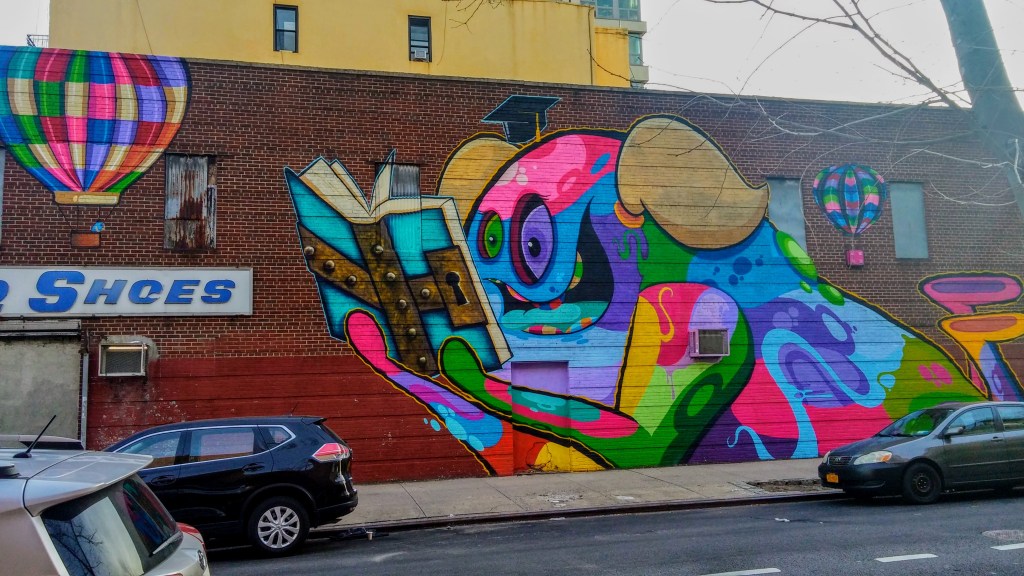 patch whiskey not a crime campaign street art mural