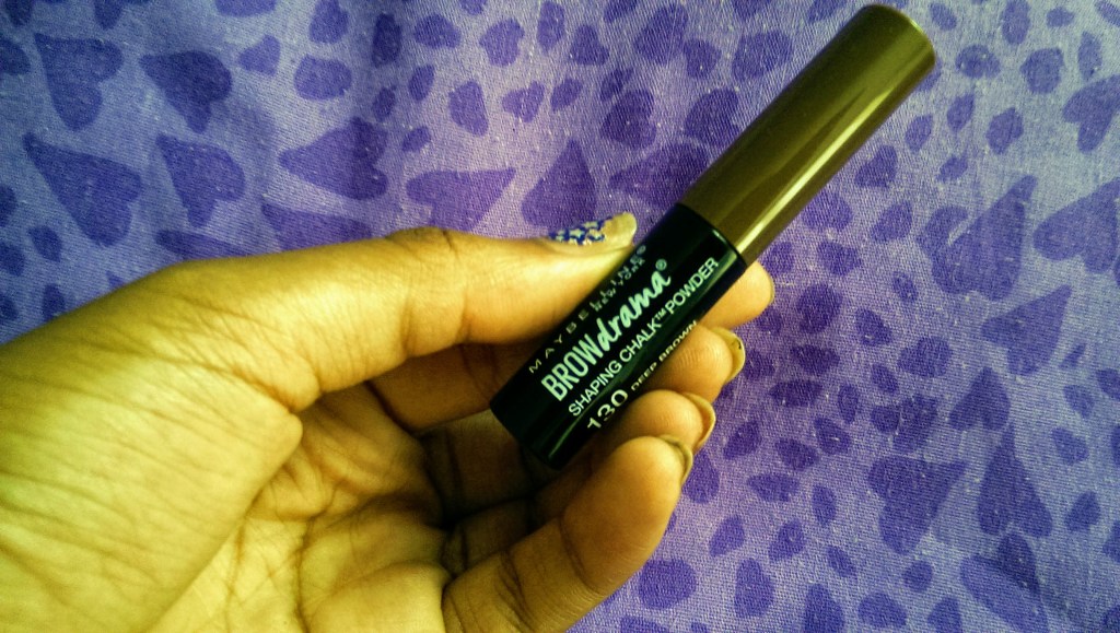 maybelline brow drama shaping powder deep brown
