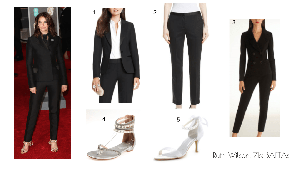 Ruth Wilson 2018 BAFTA award show fashion