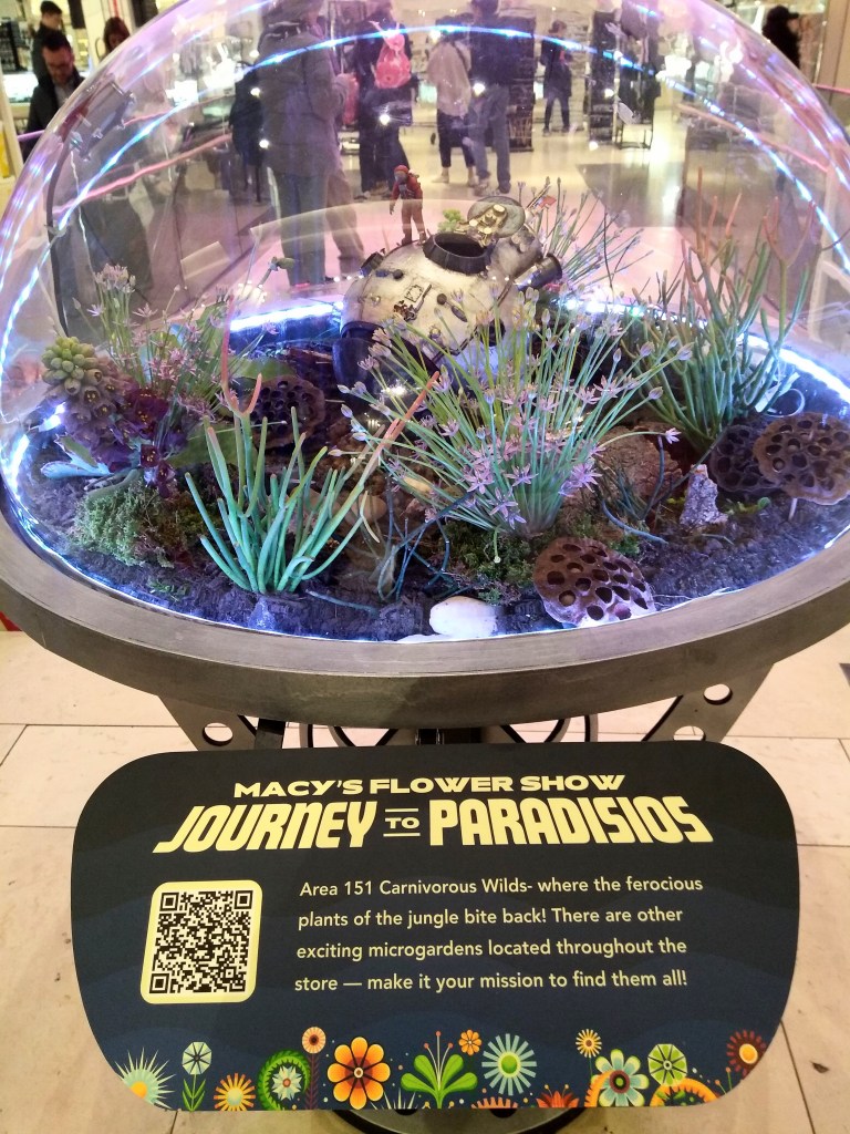 Journey to Paradisios macys flower show 2019
