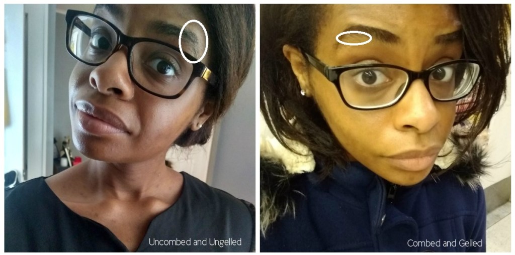 before getting eyebrows done professionally