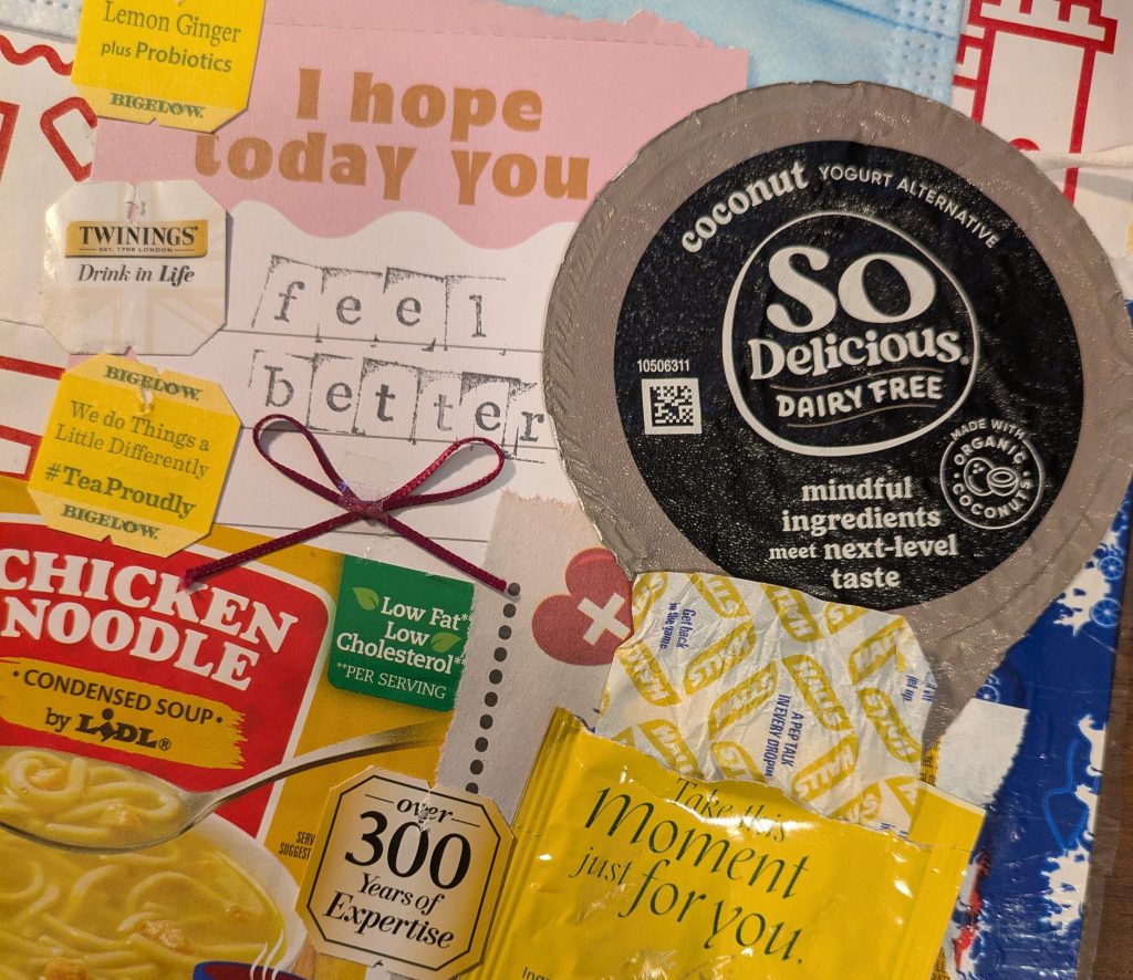 Junk Journal Highlights: Sick Girl&nbsp;Spread