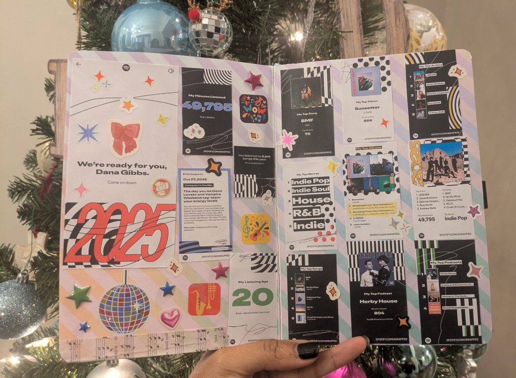 Junk Journal Highlights: Spotify 2025&nbsp;Wrapped
