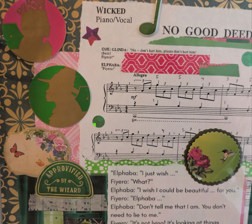 Junk Journal Highlights: Wicked: For Good