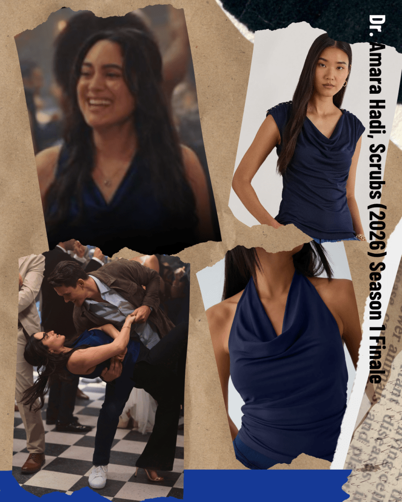 Wardrobe Wednesdays: Dr Amara Hadi Scrubs (2026) season 1 finale outfit