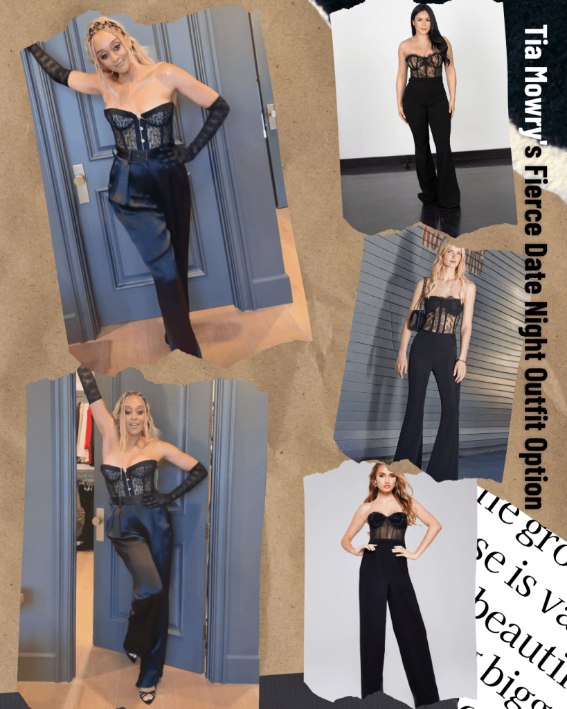 Wardrobe Wednesdays Tia Mowry's Fiery Date Night Outfit Option