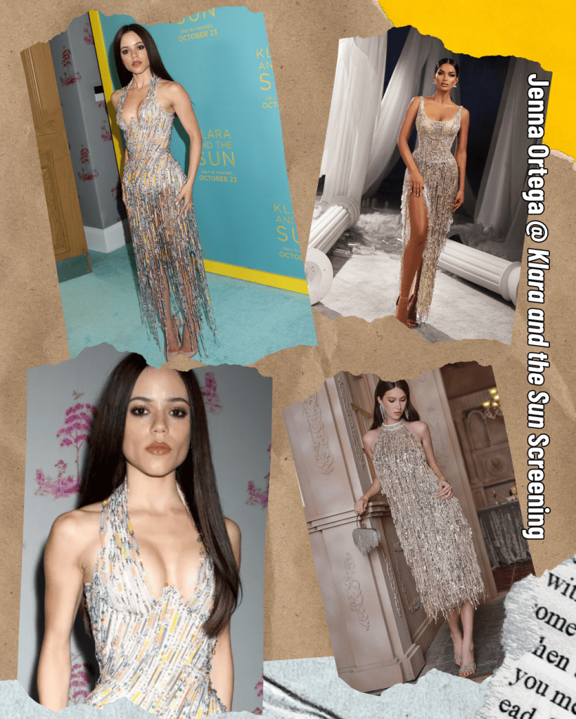 Wardrobe Wednesdays Jenna Ortega @ Klara and the Sun Screening