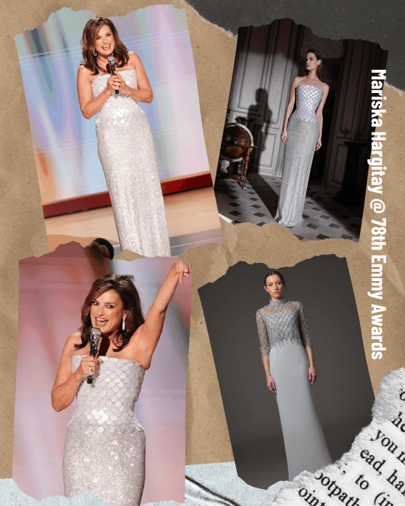 Wardrobe Wednesdays Mariska Hargitay @ 78th Emmy Awards
